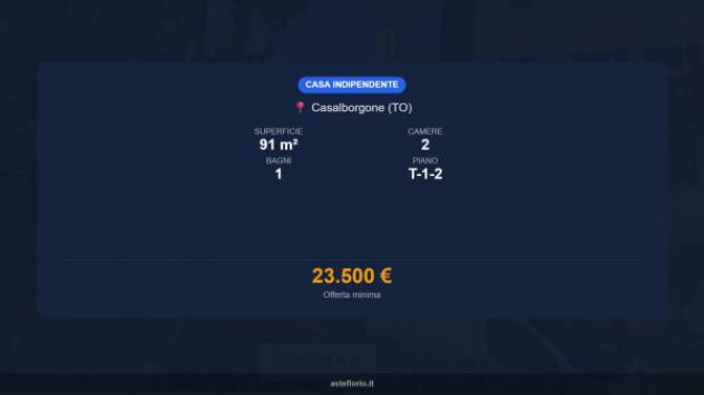 Immobile in asta di 91 m² in vendita a Casalborgone - Foto 16