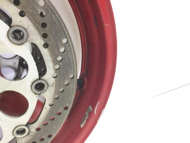 SUZUKI GSX-R N S 750 CERCHIO RUOTA ANTERIORE 17 X 3.50 - NO DISCHI 1992 1995 - Foto 4