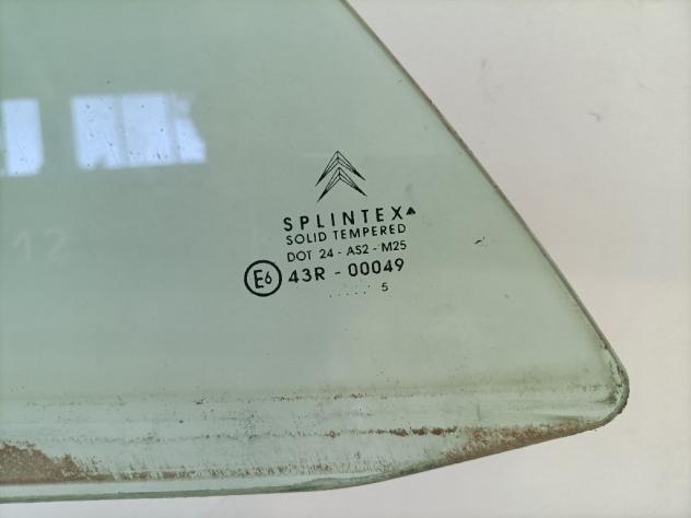 VETRO SCENDENTE POSTERIORE SINISTRO CITROEN C3 Pluriel TU3A (03) - Foto 2
