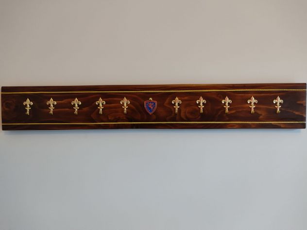 Portacalendari POLIZIA STRADALE Porta Calendario P.S. QUESTURA Metallo Legno Mas - Foto 8