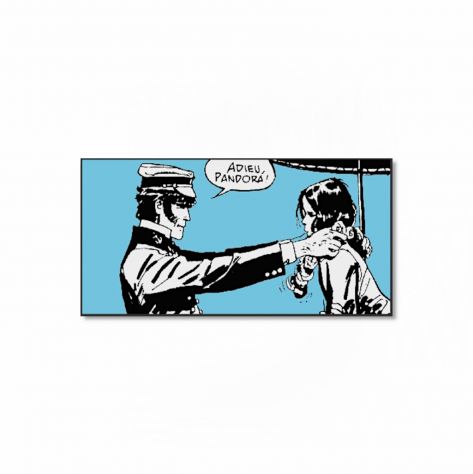 Quadro CORTO MALTESE dipinto a mano fumetto - Foto 2