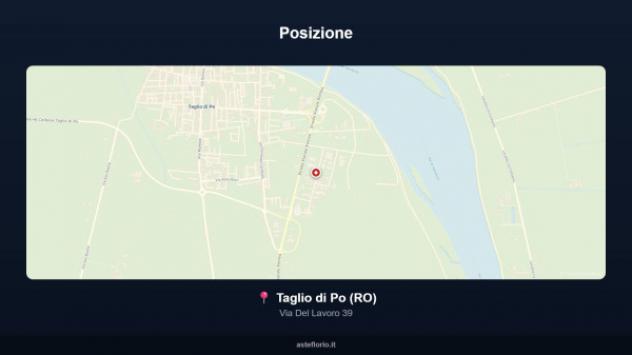 Immobile in asta di 173 m² con più di 5 locali e box auto doppio in vendita a Taglio di Po - Foto 10