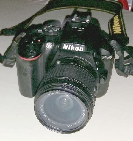 Nikon d5300 + obiettivo 18-55mm