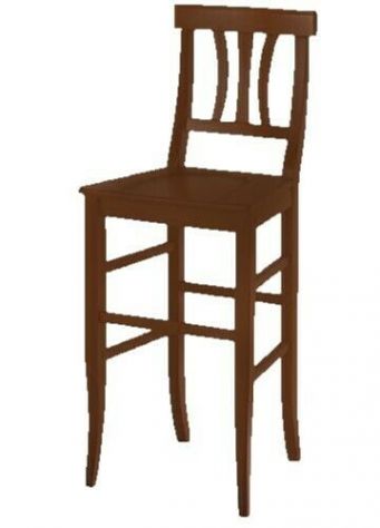 Sgabelli in Legno Per Arredamento Bar Pub Ristorante Pizzeria Nuovi Cod4031/L