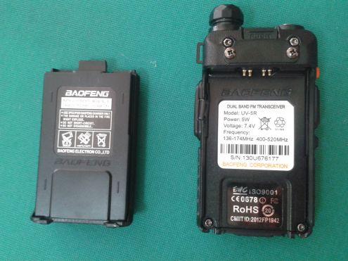 RADIO RICETRASMITTENTE DUAL BAND BAOFENG UV-5R VHF UHF 5 WATT - Foto 4