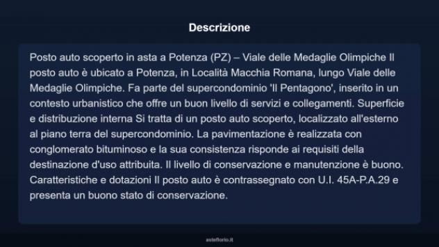 Immobile in asta di 15 m² in vendita a Potenza - Foto 3