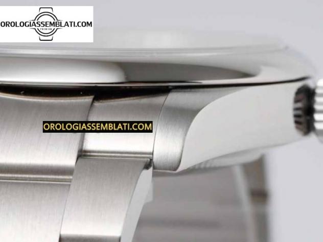 Rolex Replica OYSTER PERPETUAL 41MM 124300 BEST EDITION 1:1 IN ACCIAIO 904L QUADRANTE ROSSO SU BRACCIALE SS 3230 - Foto 15