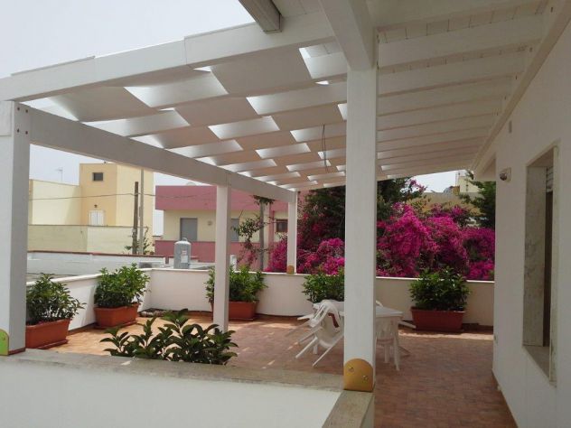 14 Casa 250 m spiaggia Lido Marini, 6 posti, clima, ampia veranda