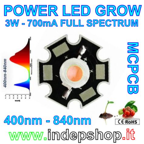 LED 3W 5W 10W 20W 30W 50W 100W - cree, lumileds, osram, epistar - Foto 3