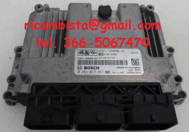 Ford Fiesta VI CB1, CCN TDCi 1.4 0281017831 AV21-12A650-GC