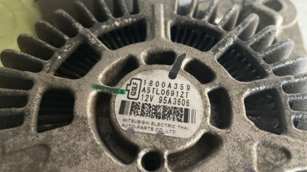 Alternatore Mitsubishi Space Star 1.0 del 2015 (1800A359) - Foto 4
