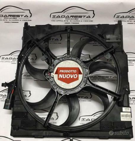 Elettroventola Radiatore BMW X5 - X6 17427616103 - Foto 2