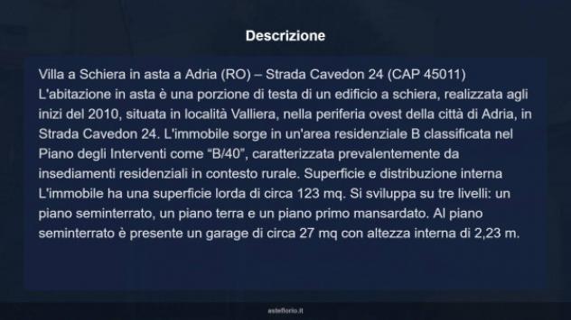 Immobile in asta di 123 m² in vendita a Adria - Foto 5