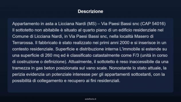 Immobile in asta di 260 m² in vendita a Licciana Nardi - Foto 5