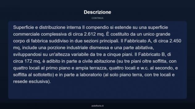 Immobile in asta di 2612 m² in vendita a Lucca - Foto 4