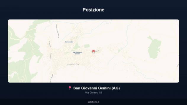 Immobile in asta di 135 m² con più di 5 locali in vendita a San Giovanni Gemini - Foto 10
