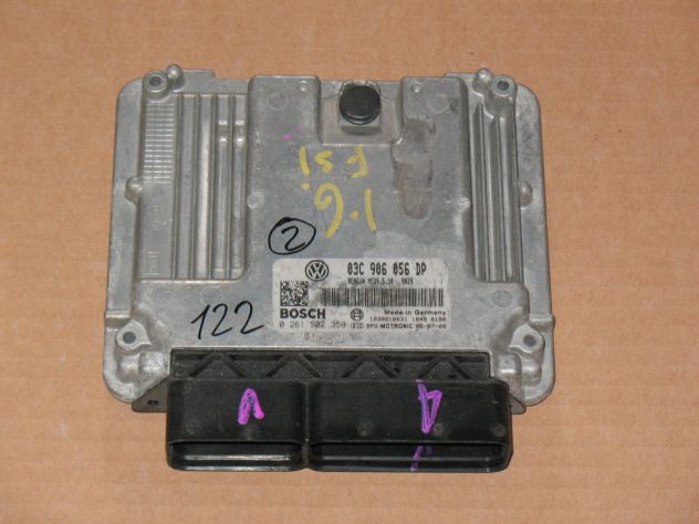 0261S02359 ECU VW GOLFV 1.6 MED9.5.10 03C906056DP 03C 906 056 DP 0261S02359