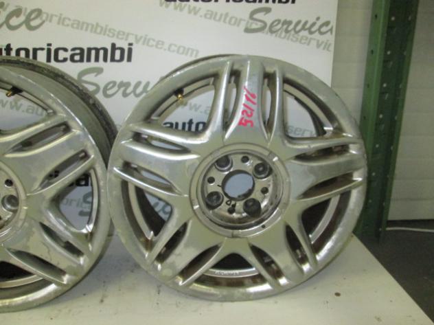 6.5JX16H2 ET37 SET 4 CERCHI IN LEGA DA 16 POLLICI 4 FORI LANCIA LYBRA SW 2.4 D 110KW 5M 5P (2002) RICAMBIO USATO LEGGERMENTE STRISCIATI DA SISTEMARE - Foto 5