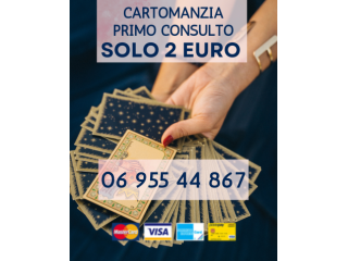 Primo consulto conoscitivo a solo € 2…Fai luce sul tuo futuro…BASSO COSTO