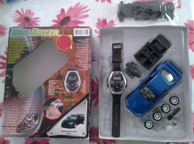 Modellino Mini-racer Nissan Skyline gt-r scala 1:32 vintage rara - Foto 5