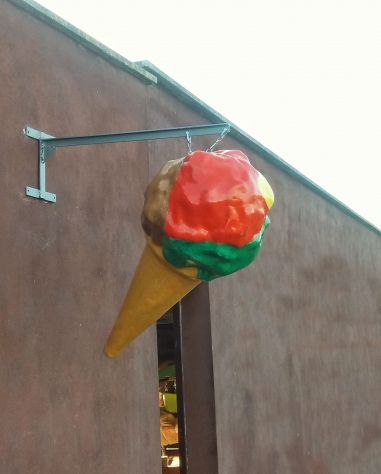 Insegna a bandiera gelato o pizza a NAPOLI - Foto 6