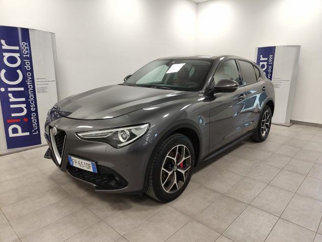 Alfa Romeo Stelvio 2.2TD 210cv AT8 Q4 Navi Pelle/Tessuto Camera+Sens