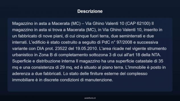 Immobile in asta di 35 m² in vendita a Macerata - Foto 5