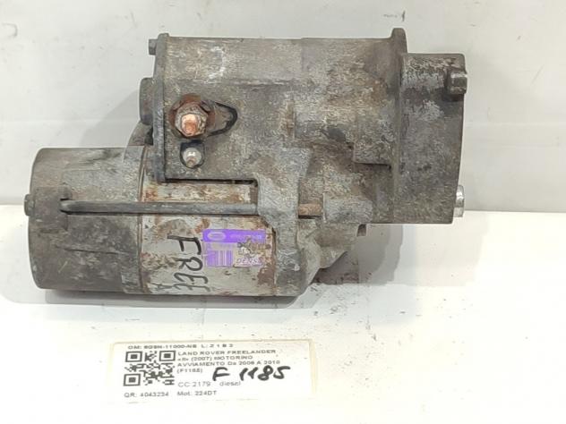 MOTORINO D' AVVIAMENTO LAND ROVER Freelander 3° Serie 6G9N-11000-NB 224DT diesel 2179 (0611) - Foto 2
