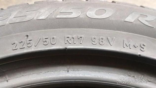 2 gomme 225 50 17 pirelli a1321 - Foto 7