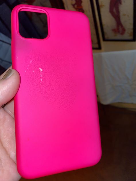 COVER FUCSIA IN GOMMA SEMI RIGIDA UNISEX PER SMARTPHONE”APPLE IPHONE 11 PRO MAX”