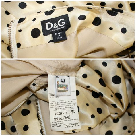 Gonna in seta di Dolce&Gabbana - tg. 40 - NUOVA - Foto 2
