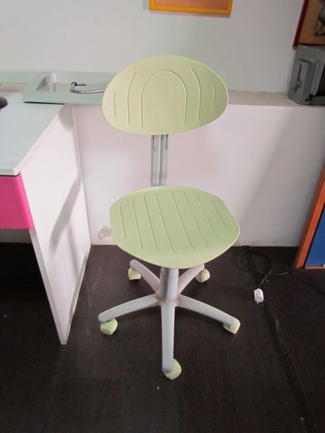 sedia con rotelle