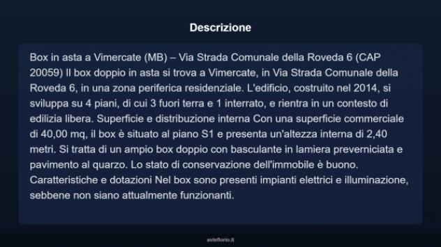 Immobile in asta di 40 m² in vendita a Vimercate - Foto 6
