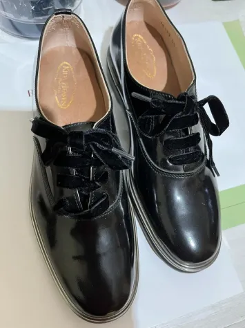 Scarpe pelle verniciata, misura 36, Kid's Heaven, made in Italy - Foto 2