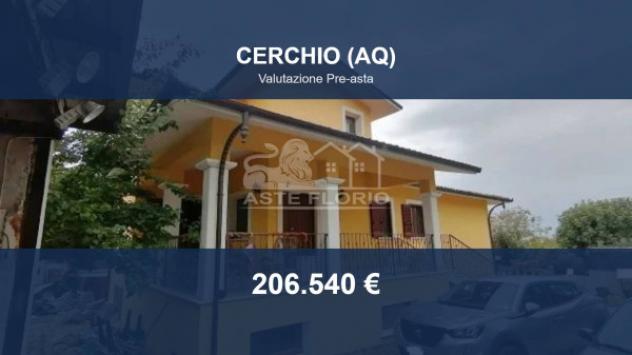 Immobile in asta di 105 m² in vendita a Cerchio