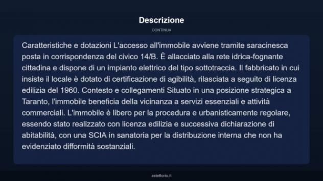Immobile in asta di 63 m² in vendita a Taranto - Foto 5