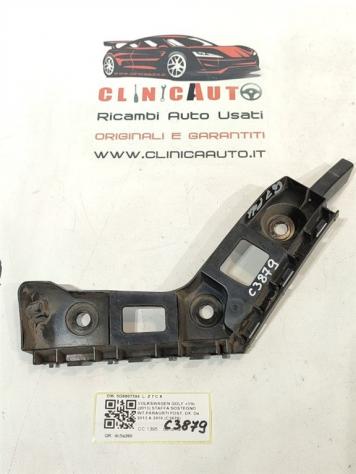 GUIDA PARAURTI POSTERIORE DX VOLKSWAGEN Golf 7 Berlina 5G6807394 (12) - Foto 3
