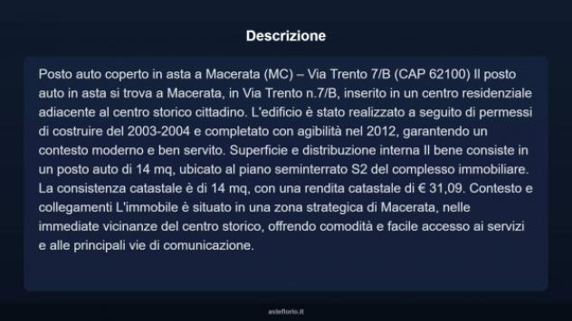 Immobile in asta di 14 m² in vendita a Macerata - Foto 5