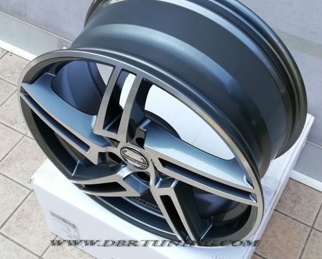 Cerchi lega 18 TM001 Antracite Mirror AUDI SKODA VW - Foto 3