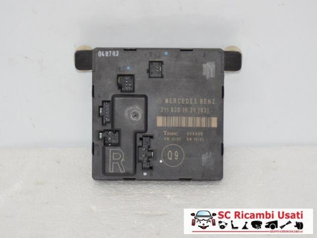 Centralina Porta Posteriore Dx Mercedes Classe E A2118201626 - 08445 - Foto 2