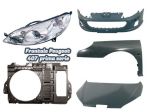 Frontale Peugeot 407 paraurti cofano parafango kit airbag 2004-07
