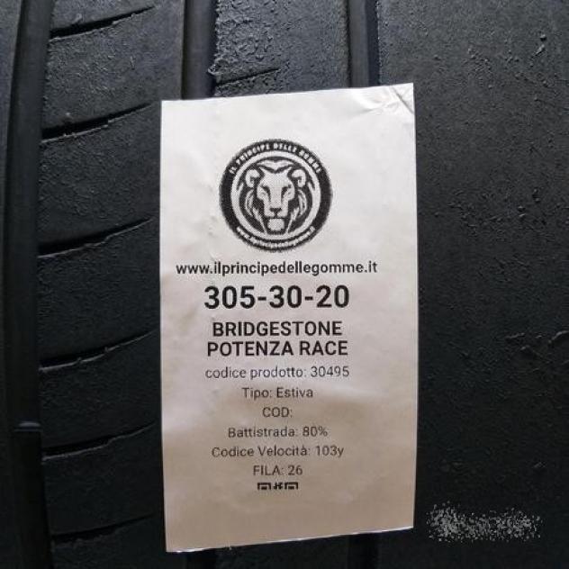 2 gomme 305 30 20 bridgestone a30495 - Foto 2