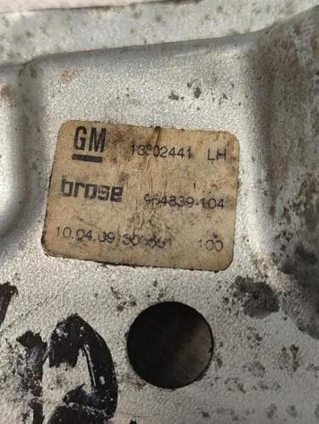 MECCANISMO ALZAVETRO POST. SX OPEL Insignia Berlina 20952723 13302441 LH (0817) - Foto 2