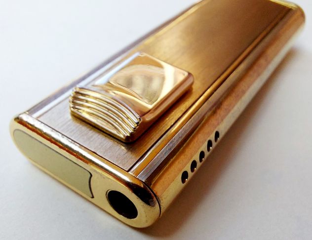 Raro accendino IBELO mod.Thin linea2 piezoelettrico e gas Made in West Germany - Foto 3