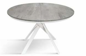 Tavolo tondo allungabile D120 + 1 all 50cm - Foto 5