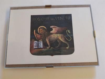 Quadretto con immagine simbolo della Serenissima anni '80.