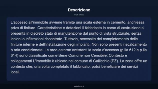 Immobile in asta di 218 m² in vendita a Gallicchio - Foto 13