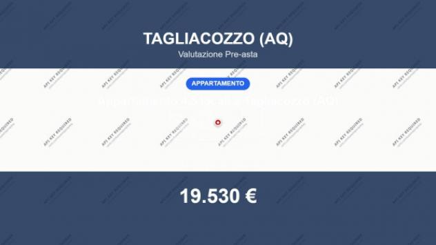 Immobile in asta di 86 m² in vendita a Tagliacozzo