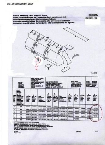 CLARK MICHIGAN 275B - BUSHING code 1517314 - Foto 5