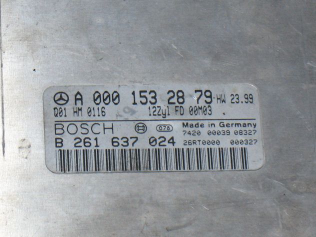 0261637024 A0001532879 ECU MERCEDES C215 ME2.8 ME2.8.1 0261637024 B0261637024 - Foto 2